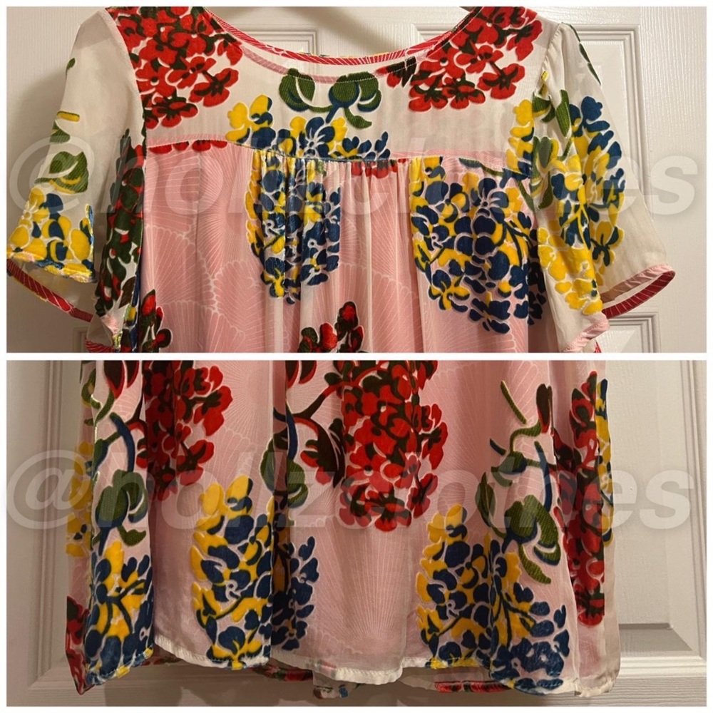 Anthropologie Maeve Flower Market Swing Dress - Picture 7 of 15